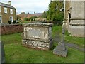 Chest tomb, Scalford churchyard in LE14 4DP