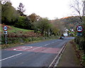 Start of the 30 zone at the edge of Tintern in NP16 6SF
