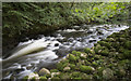 River linking Grasmere with Rydal Water, Cumbria in LA22 9SQ