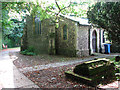 Path past St Lawrence's church in Brundall
