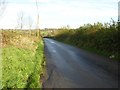 Country road from Pencombe to Bromyard in HR7 4SW