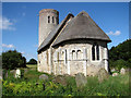 The church of St Margaret in Hales in NR14 6NP