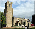 The church of St Helen in Ranworth in NR13 6JB