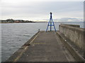 Fisherrow Harbour wall in EH21 6DE