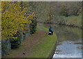 Fisherman on the Dudley No.2 Canal in B62 8AW