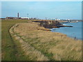 England Coast Path approaching Sunderland in SR2 0SP