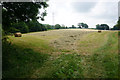 A partly baled field in BS37 6QT