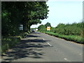 Approaching Road Junction in Stow Bedon and Breckles