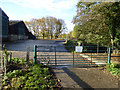 Gate at Newhouse Farm in OX15 0PQ