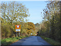 Lane from Arlescote near B4100 junction in OX17 1DG