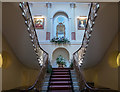 Interior Staircase of Brocket Hall, Hatfield, Hertfordshire in AL6 9BA