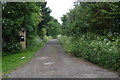 Track to Rectory Farm in Landbeach
