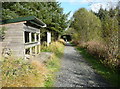 Shelter on the bridleway, Llyn Llech Owain Country Park in SA14 7NN