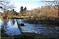Weir on the River Almond in EH53 0GA