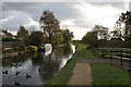 The Staffordshire & Worcestershire Canal south of Marsh Lane Bridge in WV10 6QW