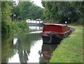 Narrowboats on the Staffordshire and Worcestershire Canal in ST17 4UA