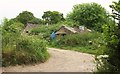 Poultry houses near Netton Hill in SP4 6AR