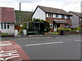 Bus shelter alongside the B4434 Lletty Dafydd, Clyne in SA11 4BG