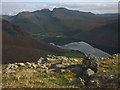 East from Middle Fell in Wasdale