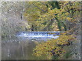 Weir on the River Beult near Yalding in ME18 6BF