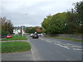 Approaching roundabout on Burton Road (A65) in LA9 7DZ