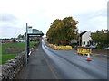 Bus stop and shelter on the A6, Clifton in CA10 2EP