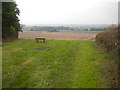 Bench on the Trent Valley Way near Newton in NG12 1ES