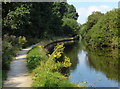 Towpath along the Staffordshire and Worcestershire Canal in WV10 6HA