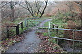 Kissing gate, Coed Ty'n-y-pwll in NP12 1DE