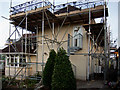Scaffold on North Devon Hospice in EX32 9DF