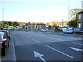 Bradley Road / Leeds Road road junction in HD2 1QY