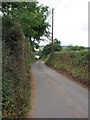 Narrow country road near Sellack in HR9 6QU