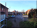 Rivers Street from Edge Hall Road footpath, Orrell in WN5 8SP