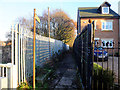 Footpath from Moor Road to Edge Hall Road, Orrell in WN5 8LY