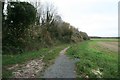 Footpath at North Tarrant Hinton Down in DT11 8HY