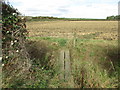 Simple footbridge on the path between Owthorpe and Limekiln Farm in NG12 3BL