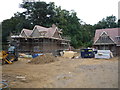 New houses being built on New Road, Harmer Green in AL6 0AJ