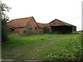 Old barns, Dovecote Farm, Tithby in Tithby