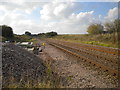 Railway west of Saxondale level crossing in NG13 8AY