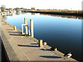 Moorings at Reedham Quay in Reedham