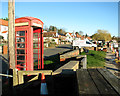 K6 telephone box at Riverside in Reedham