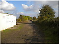 Railway trackbed north of Saxondale in NG13 8AY