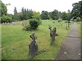 Path through the Cemetery in OX12 8GN