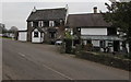 East side of the Greyhound Hotel & Inn near Llantrisant, Monmouthshire in NP15 1LG
