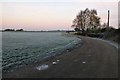 Frosty field at sunrise in DE72 3DB
