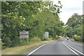 Entering Odiham, B3349 in RG29 1NU