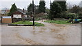Flash flooding in North Chew Terrace, Chew Magna in BS40 8PS
