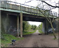 Bridge crossing the South Staffordshire Railway Walk in WV5 0JP