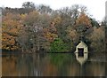 The boat house in late autumn in S42 6QP