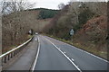 A85 towards Dunbeg in PA34 4QA